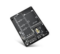 ELUTENG Adaptateur Boîtier M.2 SATA vers 2,5" SATA 3.0, Compatible MSATA/M.2 NGFF 2280 2260 2242 2230, Clé B/B&M, (Non Compatible avec SSD NVME/M.2 PCIe M-Key)