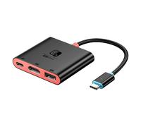 ELUTENG Docking Station pour Nintendo Switch 2, Adaptateur USB C vers HDMI 4K 3 en 1 USB C HUB avec USB 3.0 et Charge Rapide PD 100W Switch TV Dock pour MacBook Pro/Air, pour iPad