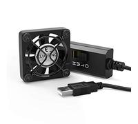 ELUTENG USB Ventilateur 40mm avec 3 Vitesse Réglable, 40mm Mini USB Ventilateur de Refroidisseur 5V Cool Fan pour PC/Laptop/PS3/PS4/PS5/TV Box/Routeur