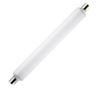 Eluzia Tube Linolite LED SMD, 9W, 3000K, 806 Lumens, Culot S19, Équivalent 60W, Opale, IRC90, Non Dimmable, Diamètre 38mm, Durée de Vie 20000h, Classe Énergétique F