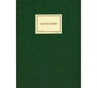 ELVE Registre 'Courrier départ' SP520 – 150 pages – 25 x 32 cm – Vert