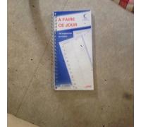 ELVE Bloc spirale 120 programmes – À faire ce jour 297 x 140 mm
