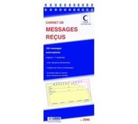 ELVE Bloc spirale «160 messages» 322×140 mm 40/2