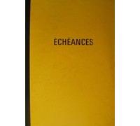 \"Elve Cahier Piq¿Re \"\"Ech¿Ances\"\", 92 Pages, 320 X 210 Mm\
