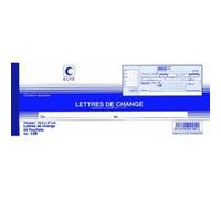 ELVE 24846 Bloc 95G Traites Normalisées Papier Chèque Amagnétique 270 x 102mm Papier Blanc