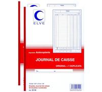 ELVE Journal de caisse, 297 x 210 mm, dupli