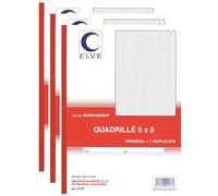 ELVE Manifold quadrillé (5/5), 210 x 297 mm, dupli G