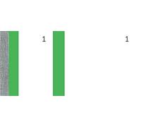 ELVE LV248 Lot de 10 Blocs Vendeur avec Souche/Coupon Numérotés de 1 à 103 Vert