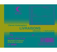 ELVE Manifold autocopiant livraisons 105 x 140 A6 horizontal 50 dupli