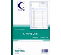 ELVE Manifold "Bon de livraison"tripli, autocopiant
