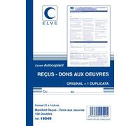 Elve Manifold "Carnets De Recus-Dons Aux Oeuvres"210x148 100/2
