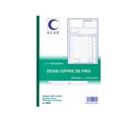 ELVE Manifold «Devis - Offre de prix» 210 x 297 mm tripli G