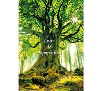 Elve Registre Condoleances Arbre 23 Pages + Garde