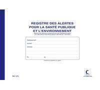 Elve Registre Des Alertes Pour La Santé Publique Et L'environnement 210 X 297 Mm 48 Pages