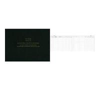 Lebon et Vernay Registre objet mobilier pour garagistes 100 pages Format 25x32cm Italienne Noir