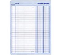 ELVE Registre "Recettes/D‚penses" , 80 pages, 297 x 210 mm Jaune G