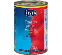 Elvea Tomates Pelées Entières 400g (lot de 12)