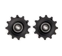 Elvedes Cp2017101 2x12s Jockey Wheel Set Noir Black