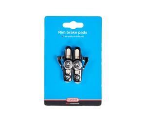ELVEDES 1 Paire Porte Patin Frein Route 55mm Gomme White Compound Shimano