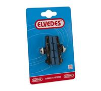 ELVEDES 1 Paire Portes Patins Frein Route 55mm pour Jantes Carbone, Shimano Vélo/Cycle/VAE/E-Bike Adulte Unisexe, Bleu