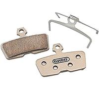 ELVEDES 1 Paire Set de Plaquettes de Freins Métallic Velo/VTT/E-Bike/Route pour New Avid Code 2011/Sram Guide Re Mixte Adulte, Or, Taille Unique