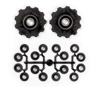 ELVEDES 2017086-BOX Galets de Dérailleur Cycle Noir