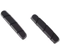ELVEDES 25 Paires Patins Frein Route Remplacement 55mm pour Support Shimano Vélo/Cycle/VAE/E-Bike Adulte Unisexe, Noir