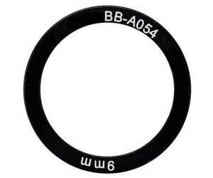 Elvedes 2X Spacer Aluminium de boitier de pédalier 38x30x9mm