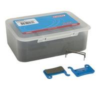 Paire de 10 plaquettes de frein vélo organic Elvedes Shimano BR-M535, M545, M585, M595, M601 Bleu