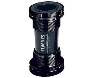 Elvedes Boitier de pédalier BSA 24-22mm GXP (SRAM) Cycle E-Bike Adulte Unisexe, Noir, Standard