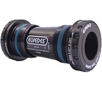 Elvedes Boitier De Pédalier BSA Route 24mm (Shimano) Parti per bici. Unisex Adulto, Nero, Standard