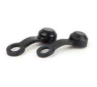 Elvedes Bouchon de fermeture du mamelon Shimano 2017186 10 pièces noires G