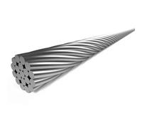 Elvedes Câble de frein Freno 1x19 embout T 7×6 – Acier inox 1,5 mm 2000 mm – Boîte 100 unités