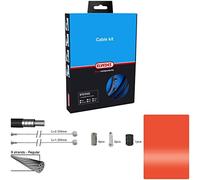 ELVEDES Kit Complet Freins Basic Orange Gaine/Cables Orange