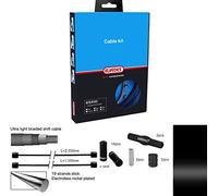 ELVEDES Kit Complet Transmission Pro-Line Etanche Black dia.4.2mm Gaine/Cables Noir