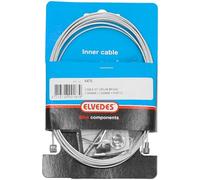 Elvedes kit de câble Frein à Tambour avec Ensemble de 2 Fils en Acier galvanisé avec Tige filetée - Multicolore