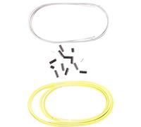 ELVEDES Kit Freinage Gaines + Cables Complet Gaine/Câbles Jaune