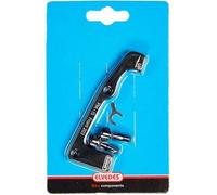 Elvedes Post Mount/is Adaptateur de pince de frein à disque arrière Pour vélo Noir 180 mm Noir 180 mm