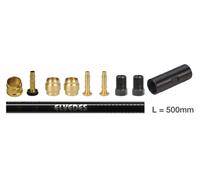 Elvedes Tektro kit de rallonge de tuyau hydraulique Golden Golden One Size