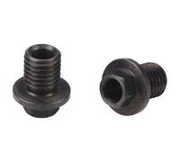 Kit de 2 ecrous de compression elvedes m9x1 25 pour durite de frein shimano