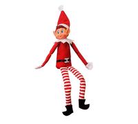 Amazon – Lutins en peluche Elves Behavin' Badly – visages en vinyle – lot de 2 rouge/blanc/noir