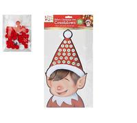 Elves Behavin' Badly Les Elfes se comportent Mal - 37cm Pom Pom Elfies Compte à rebours pour Noël