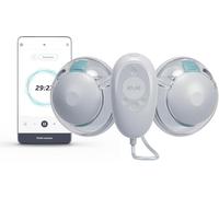 Elvie Stride 2 | Tire-lait électrique double avec tour de cou- Tire-lait autonome - Tire-lait portable - Essentiels pour les nouveau-nés