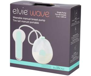 Elvie Willow Wave Tire-Lait Manuel Portable Appareil 1 pc(s)