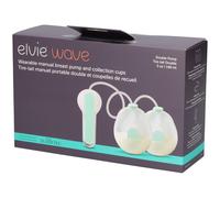 Elvie Willow Wave Tire-Lait Manuel Portable Double et Coupelles de Recueil Appareil 1 pc(s)