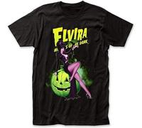 Elvira Mistress of The Dark T-Shirt Graphic Unisex Tee Shirt Black M