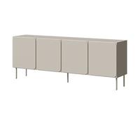 Elvis - buffet bas 200 cm - 4 portes - Beige