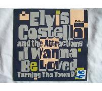 Elvis Costello And The Attractions - I WANNA BE LOVED 7 INCH (7" VINYL 45) UK F BEAT 1984