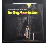 ELVIS COSTELLO - ONLY FLAME IN TOWN 12" SINGLE UK F BEAT 1984