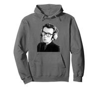 Elvis Costello Regarde Le Portrait de The Detectives Era 1977 Sweat à Capuche